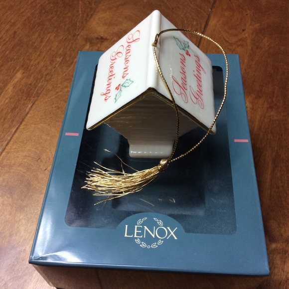 Collectible Lenox garden bird house ornaments - Picture 2 of 6
